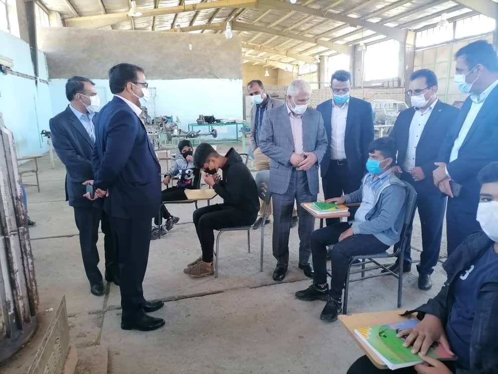 بازدید میدانی  مدیر کل آموزش وپرورش استان کهگیلویه و بویراحمد به همراه مدیر آموزش وپرورش دهدشت از مدارس کهگیلویه