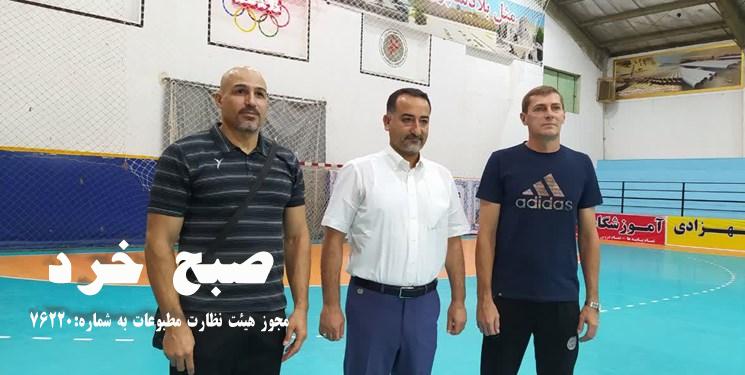 مهدی آزاد سرمربی تیم‌های هندبال باشگاه فرازبام خائیز دهدشت شد/+تصاویر