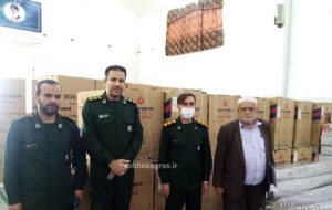 اهداء ۱۵ سری جهیزیه طرح ازدواج آسان به نوعروسان لنده ای