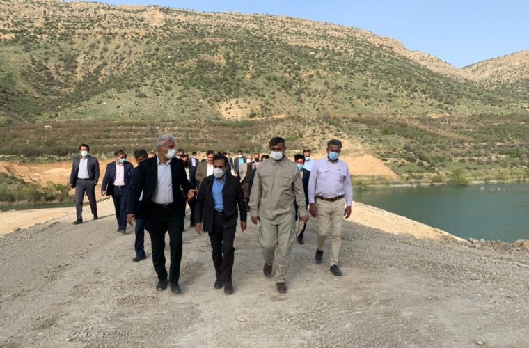 پیشرفت ۴۲ درصدی سد تنگ سرخ بویراحمد