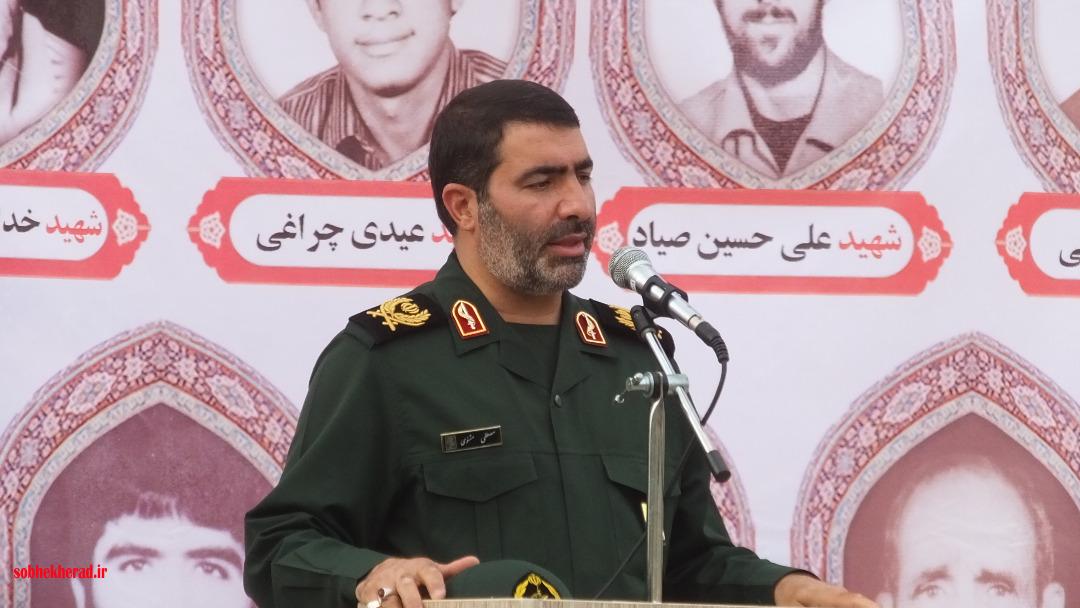 اگر امروز شاهد تداوم  انقلاب مان هستیم ، همه به برکت خون شهدای گرانقدرمان است