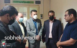 عیادت مدیرکل بنیاد استان از ایثارگران بستری در بیمارستان شهید جلیل یاسوج