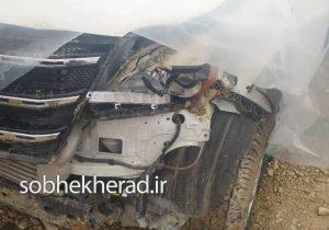 خودرو میلیاردی سازمان صمت کهگیلویه وبویراحمد در ماموریتی غیر ضرور واژگون شد خودرو میلیاردی سازمان صمت کهگیلویه وبویراحمد در ماموریتی غیر ضرور واژگون شد