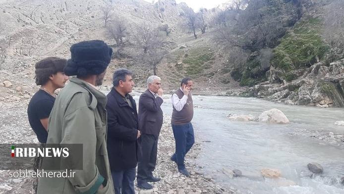 ریزش پل روستای آبریز در کهگیلویه /+تصاویر