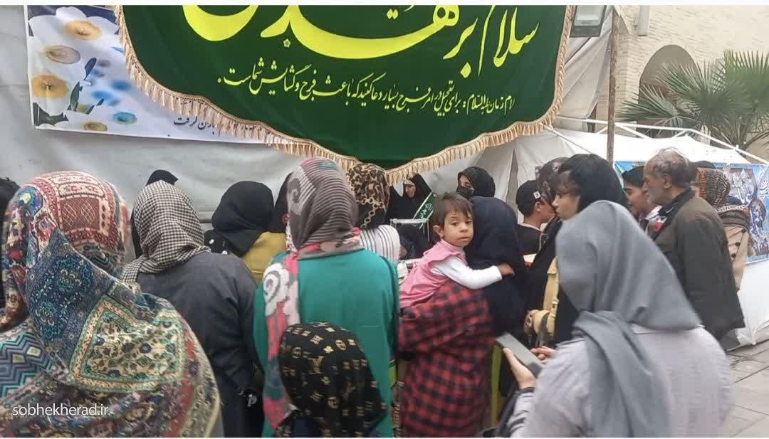 ایستگاه صلواتی پذیرایی به مناسبت نیمه شعبان در گچساران برگزار شد ایستگاه صلواتی پذیرایی به مناسبت نیمه شعبان در گچساران برگزار شد