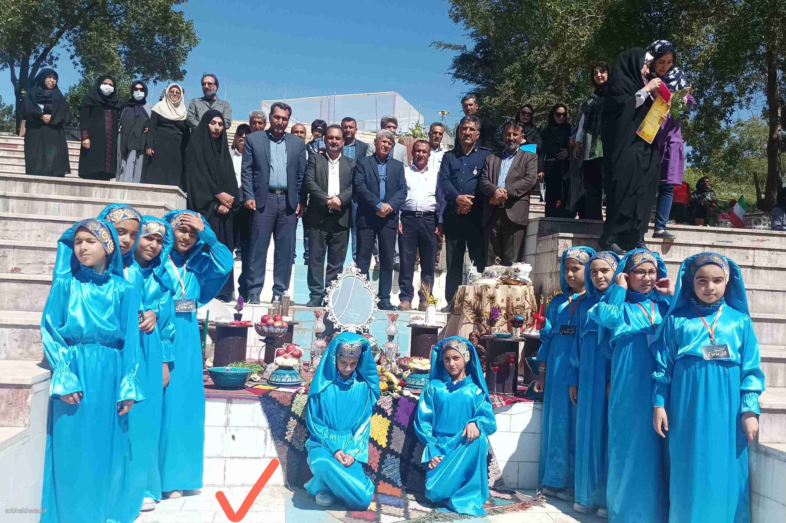 جشنواره سفره های هفت سین در گچساران برگزار شد