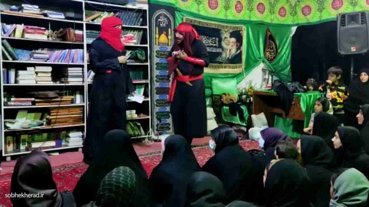 اجرای تعزیه شهادت امام علی(ع) در شهرستان بویراحمد