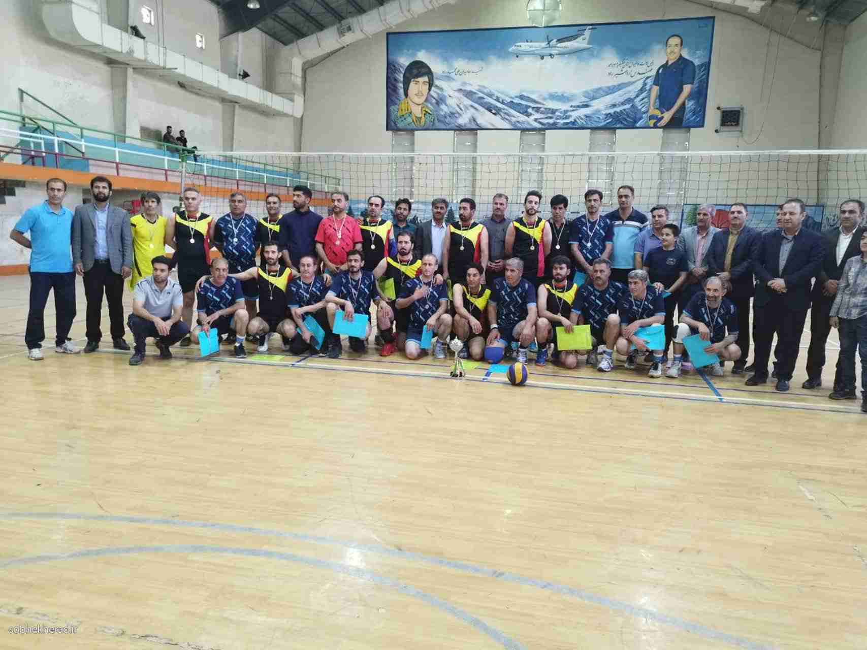 بویراحمد قهرمان و چرام نایب قهرمان شد