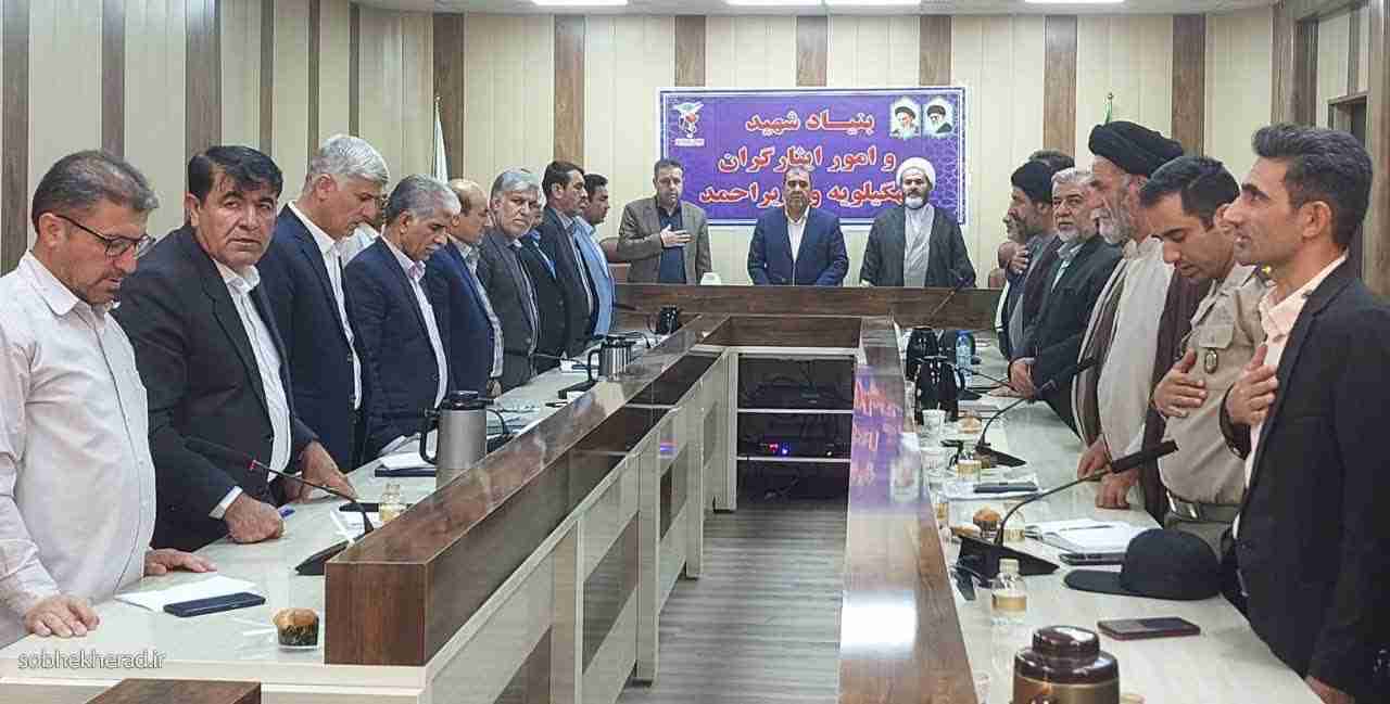 جلسه هم اندیشی و هماهنگی یادواره شهدای حماسه “پد خندق” برگزار شد
