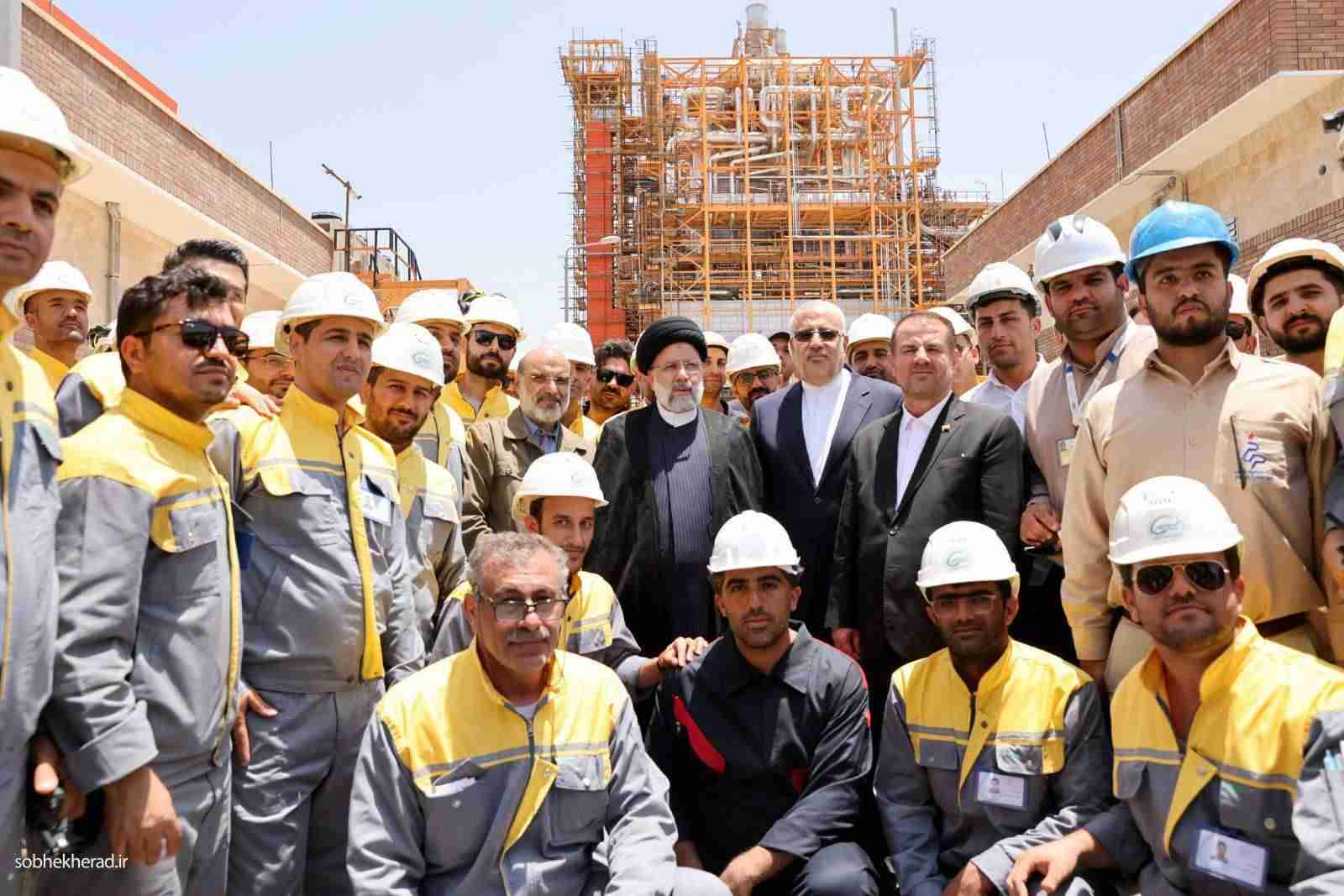راه اندازی مجتمع پتروشیمی گچساران+تصاویر راه اندازی مجتمع پتروشیمی گچساران+تصاویر