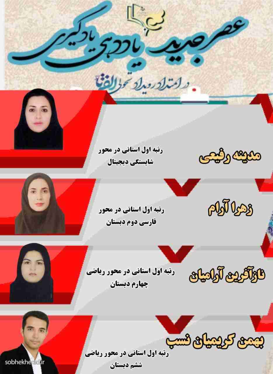 درخشش آموزگاران دهدشتی با کسب چهار سهمیه کشوری/+اسامی