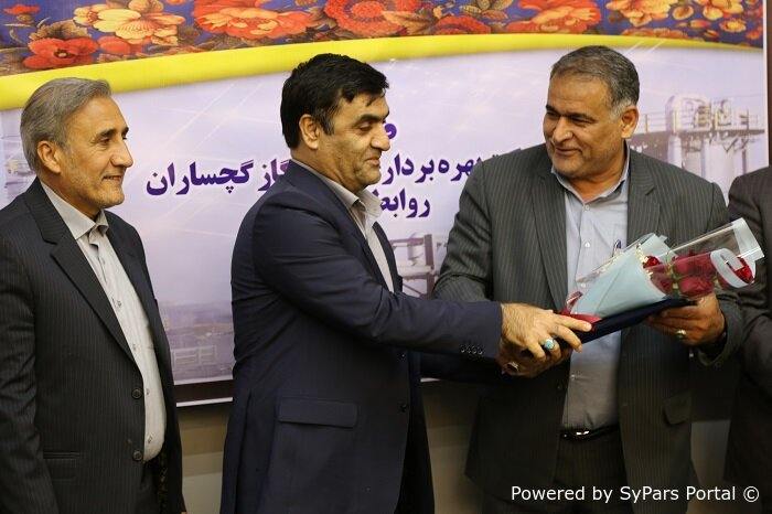 تکریم و معارفه مدیرعامل شرکت نفت و گاز گچساران