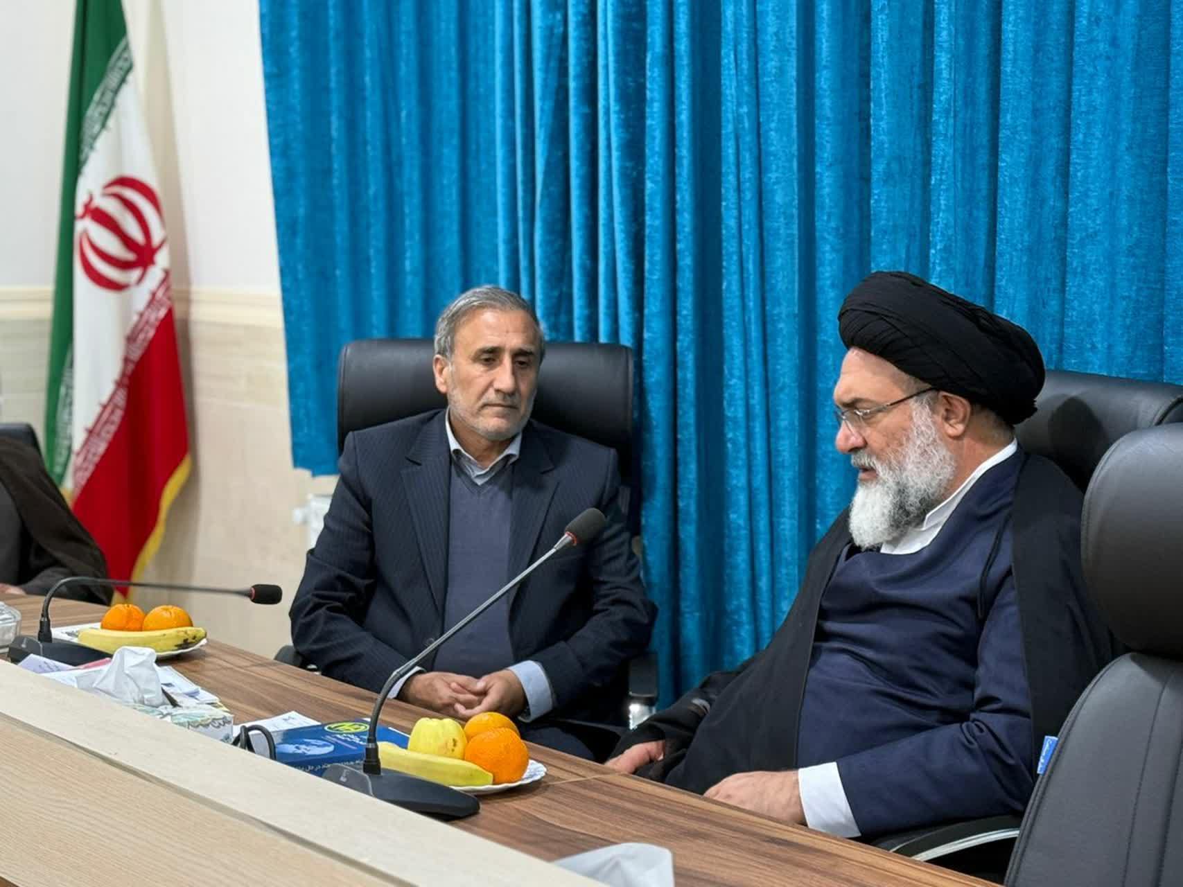 دیدار مدیرعامل شرکت نفت و گاز گچساران با نماینده ولی فقیه در کهگیلویه و بویراحمد