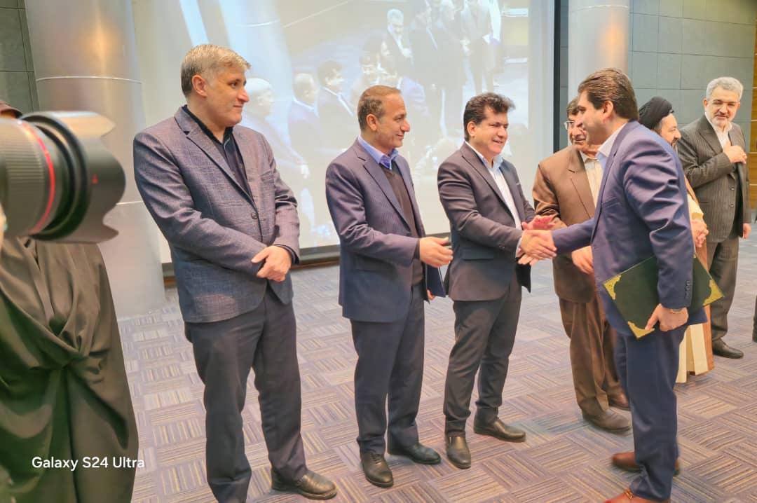 فرماندار شهرستان لنده پژوهشگر برتر استان شد +تصاویر
