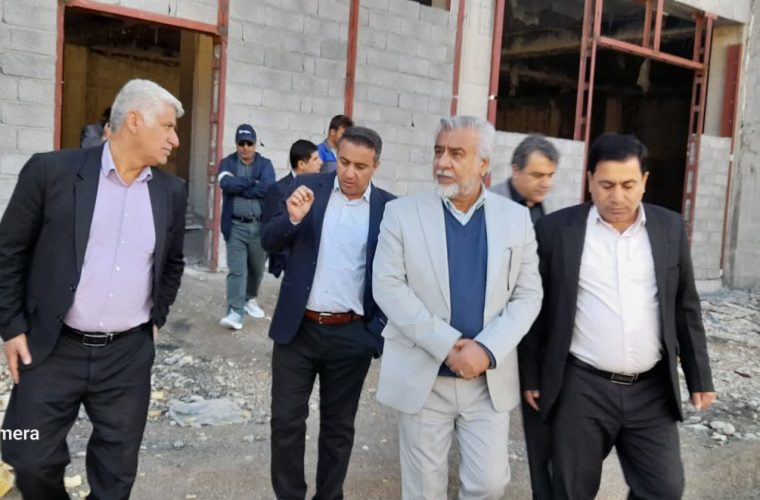 بازدید رئیس دانشگاه علوم پزشکی استان ازبیمارستان چرام/رضایت جاودان سیرت از روند ساخت بیمارستان+تصویر بازدید رئیس دانشگاه علوم پزشکی استان ازبیمارستان چرام/رضایت جاودان سیرت از روند ساخت بیمارستان+تصویر