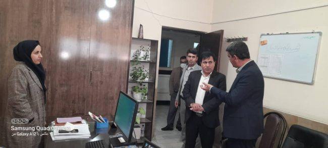بازدید سرزده و صبحگاهی فرماندار چرام از شبکه بهداشت و درمان شهرستان +تصاویر