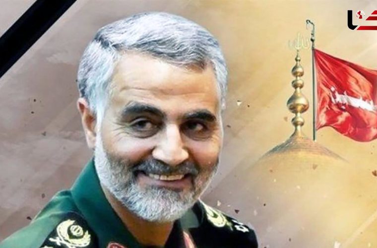 مراسم پنجمین سالگرد سردارقاسم سلیمانی درشهرستان باشت برگزار شد