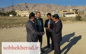 بازدید میدانی فرماندار گچساران  از پروژه های عمران شهری در آستانه نوروز