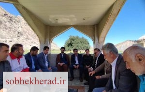 تیم مدیریتی لنده مصمم به رفع مشکلات چند ده ساله زادگاه شهید شاخص کشور/+تصاویر