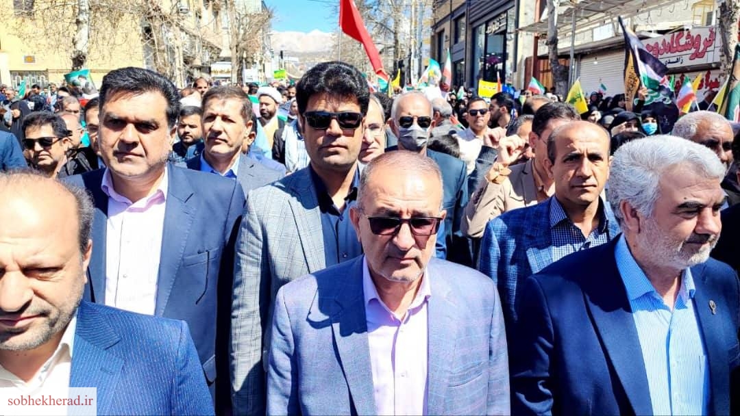مراسم روز جهانی قدس در کهگیلویه وبویراحمد