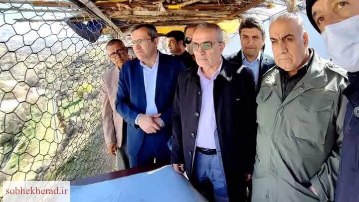 حضور معاون وزیر راه و خبر نوید بخش اتصال یاسوج به آزاد راه شاهچراغ