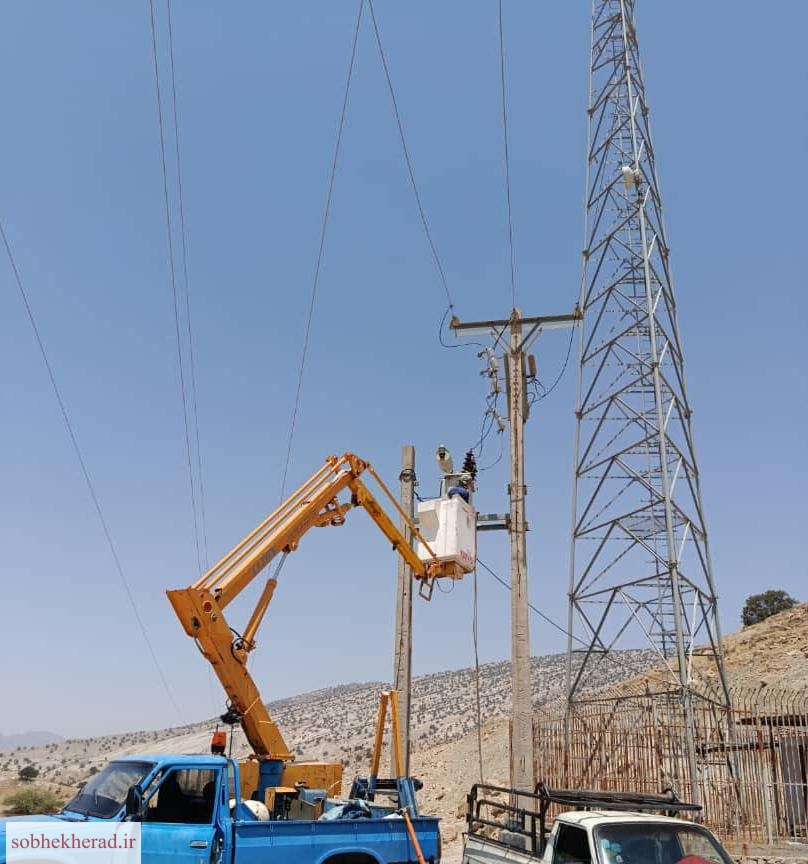 راه اندازی سایت مخابراتی روستای مالملا و حومه غربی لنده