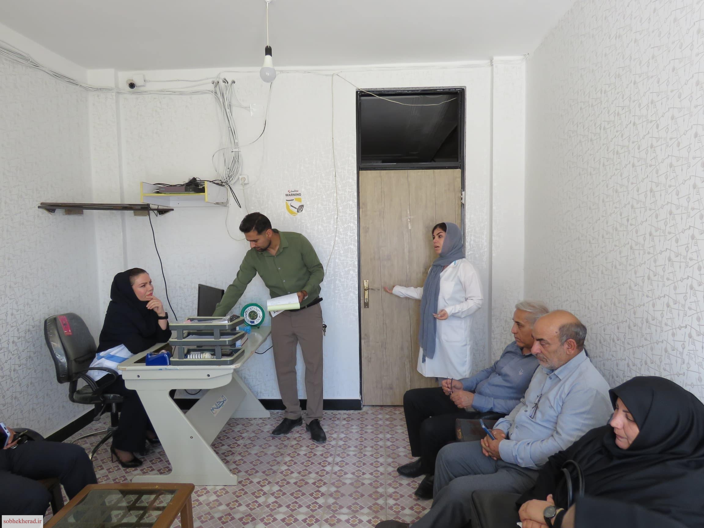 بازدید رئیس و کارشناسان بهزیستی گچساران از مراکز ترک اعتیاد  و مرکز نگهداری شبانه روزی دختران معلول ذهنی