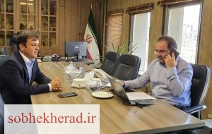 دیدار سرپرست شرکت شهرک های صنعتی کهگیلویه و بویراحمد با معاون وزیر صمت