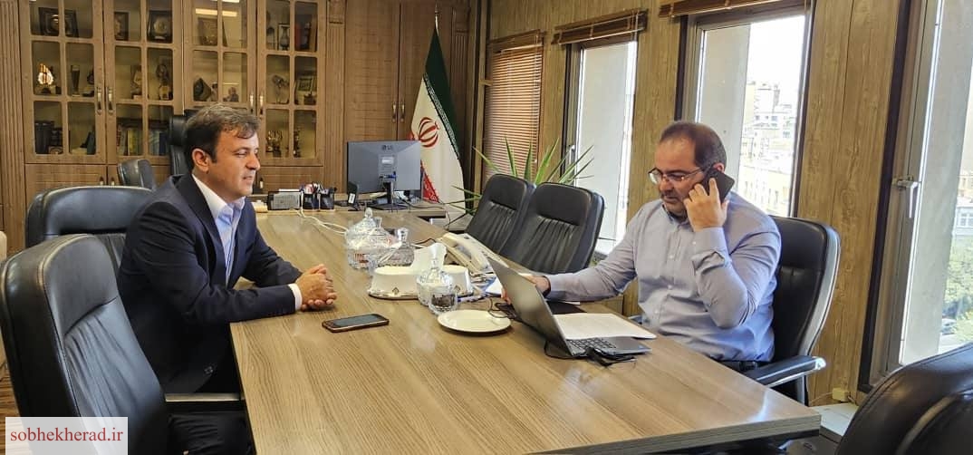 دیدار سرپرست شرکت شهرک های صنعتی کهگیلویه و بویراحمد با معاون وزیر صمت