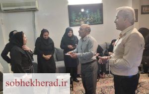 تجلیل بهزیستی گچساران از بازنشسته سازمان بهزیستی و فرزند شهید