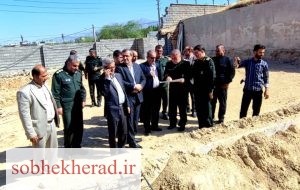 استاندار کهگیلویه و بویراحمد از پروژه های عمرانی سپاه فتح استان بازدید کرد