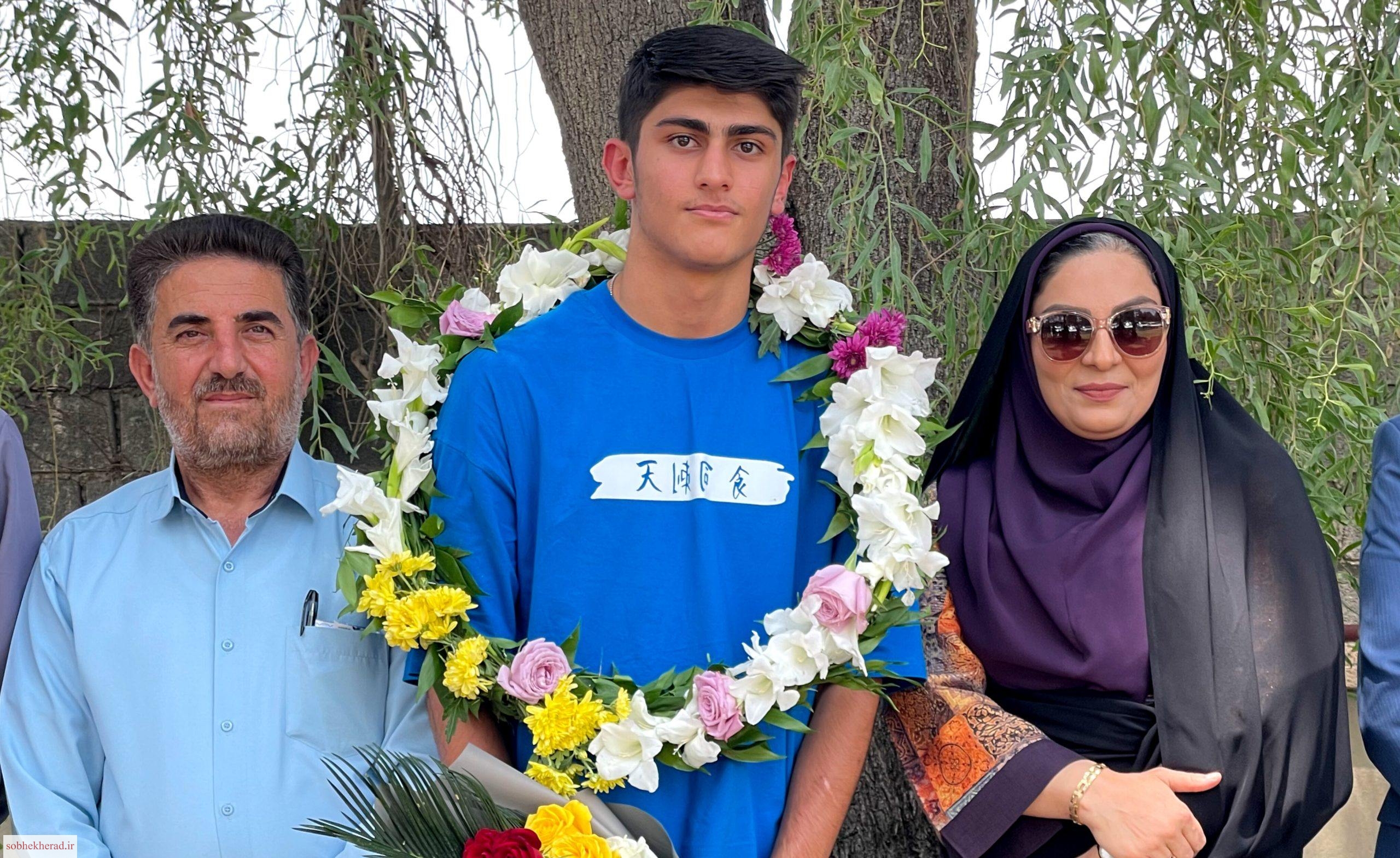 یاسین اسدی‌زاده، اولین ملی‌پوش والیبال  کهگیلویه و بویراحمد