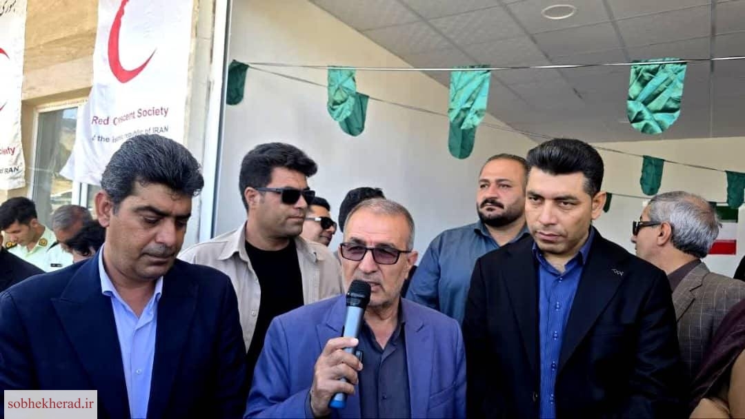 کلنگ زنی و افتتاح ۵۵۲پروژه عمرانی و اقتصادی در شهرستان چرام