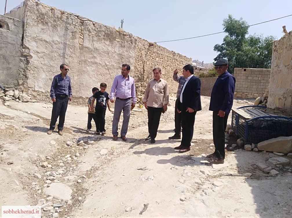 عقب ماندگی زیر ساختی در این سه روستای لنده جبران میشود+تصاویر