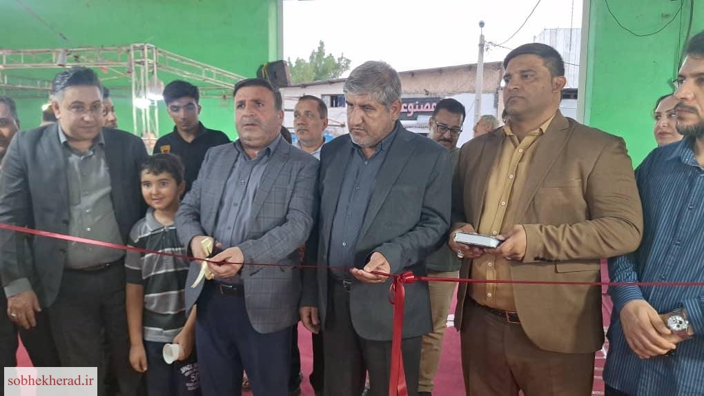 افتتاح نمایشگاه پاییزه ویژه بازگشایی مدارس درگچساران