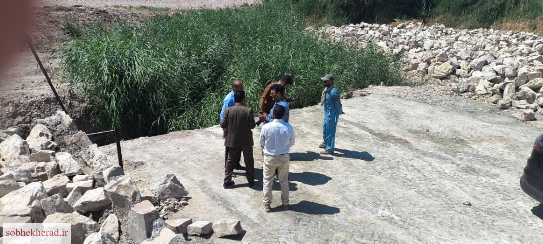 پیشرفت ۵۰درصدی پروژه احداث کانال ضلع غربی فرودگاه دوگنبدان