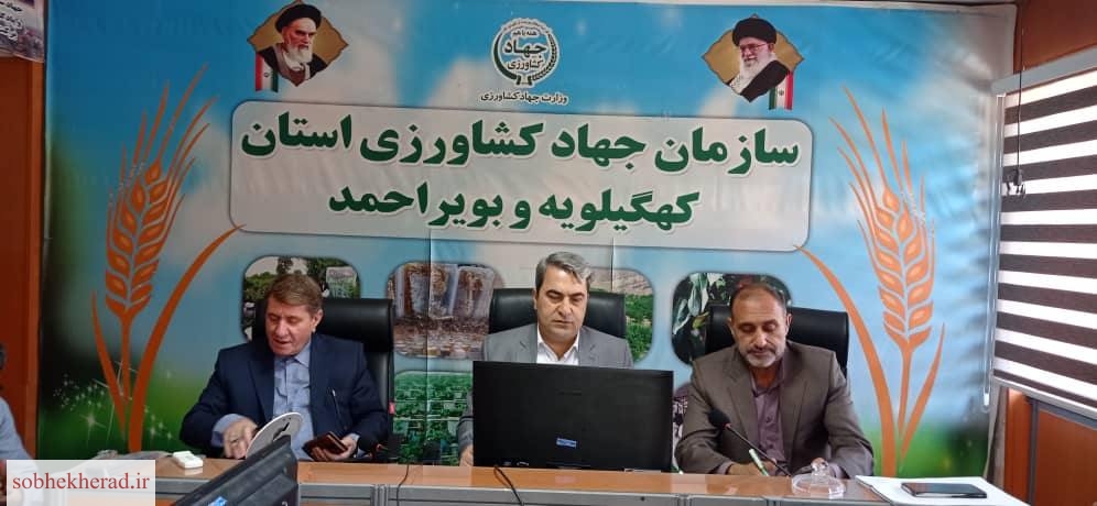 تاکید ریاست سازمان جهاد کشاورزی کهگیلویه و بویراحمد بر صیانت از حقوق مردم و منابع ملی