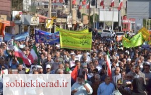 مردم گچساران حماسه ای ماندگار از وحدت و بیداری خلق کردند