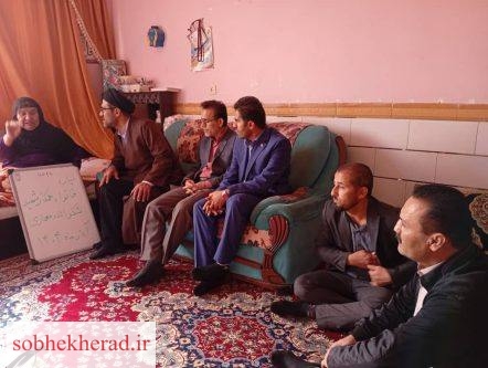 تجلیل از مقام زن و گرامی‌داشت همسر شهید معماری در مدیریت جهاد کشاورزی لنده