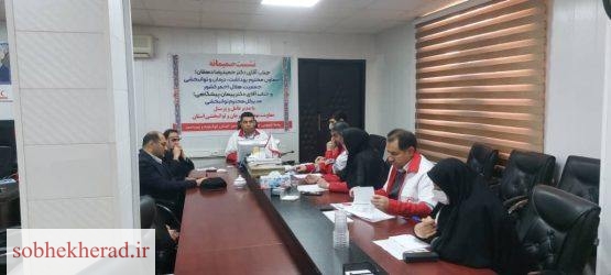 بازدید معاون بهداشت،درمان و توانبخشی جمعیت هلال احمر کشور از کهگیلویه و بویراحمد