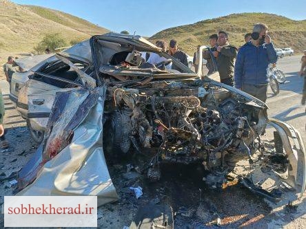 حادثه تلخ تصادف و جان باختن مامور نیروی انتظامی در محور چرام-دهدشت/پیام تسلیت فرمانده انتظامی کهگیلویه