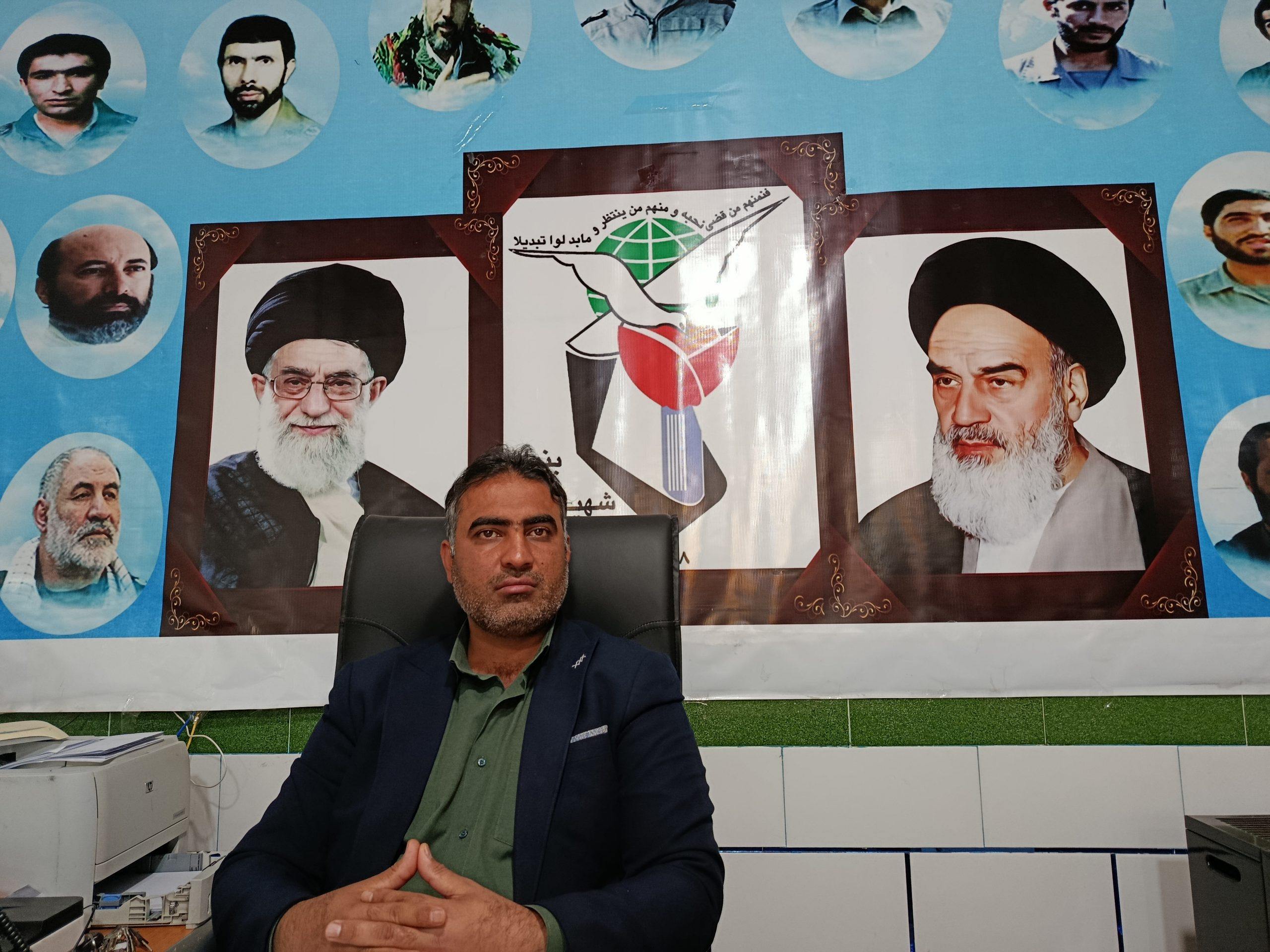 پیام تبریک رئیس بنیاد شهید و امور ایثارگران شهرستان چرام به مناسبت روز جانباز