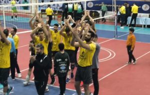 والیبال شهرداری دوگنبدان صدرنشین نیم فصل لینک دسته دوم کشور