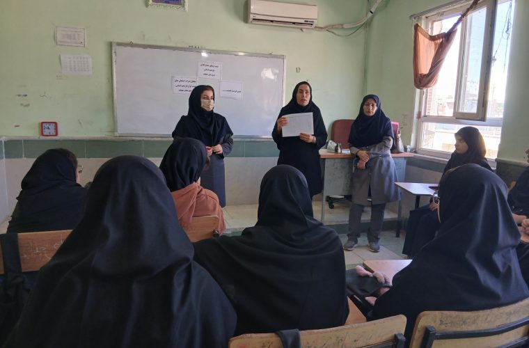 نمونه عینی نوآوری در آموزش؛ تدوین نقشه راه موفقیت تحصیلی در دبیرستان حجاب لنده+تصویر نمونه عینی نوآوری در آموزش؛ تدوین نقشه راه موفقیت تحصیلی در دبیرستان حجاب لنده+تصویر