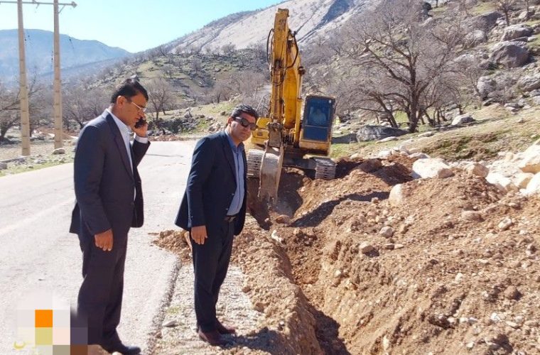 آغاز عملیات گازرسانی به سه روستای لنده؛ موگرمون در آستانه سبز شدن+تصویر