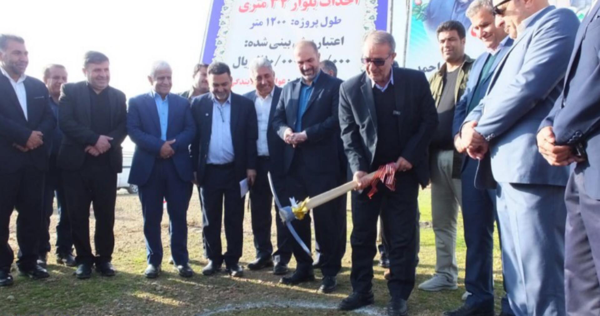 کلنگ زنی و افتتاح پروژه‌های مهم عمرانی شهرداری دوگنبدان