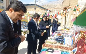 محور خلاقیت مدارس لنده در دهه فجر؛ نمایشگاه دست‌ساخته‌ها و نمایشگاه بومی‌محلی+تصویر