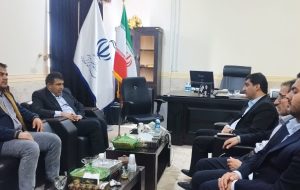دیدار رئیس اداره اطلاع‌رسانی و روابط‌ عمومی اداره کل آموزش وپرورش با فرماندار لنده