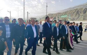 حضور گسترده فرهنگیان لنده در رزمایش اقتدار ملی؛ نمایش همدلی و ایمان در اجتماع امام‌رضایی‌ها
