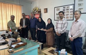 تجلیل آموزش و پرورش گچساران از رؤسای مرکز آموزش فنی و حرفه‌ای شهرستان به مناسبت هفته ملی مهارت